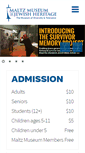 Mobile Screenshot of maltzmuseum.org